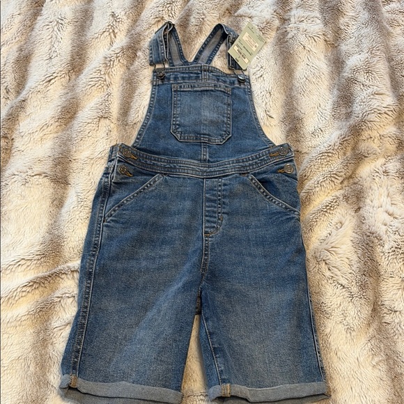 Classic Blue Kids Denim Overalls - Picture 1 of 10